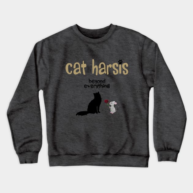 cat harsis, beyond everything Crewneck Sweatshirt by lil dragon